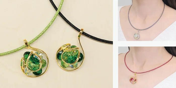 おすすめ・人気商品／磁気ネックレス《女性のカジュアルファッション向けのおしゃれなネックレス》 宝神　ルーミン 医療機器認定の製品です。女性に人気の可愛い磁気ネックレス、レディース磁気ネックレス